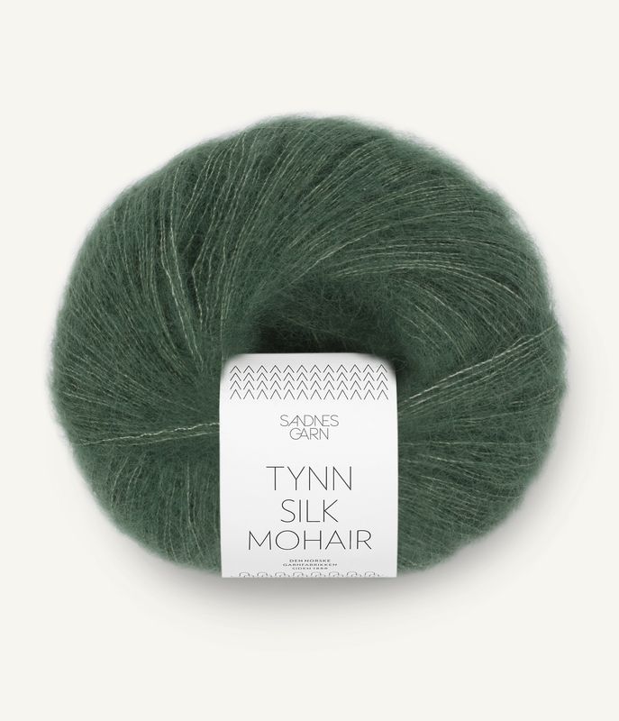 Tynn silk mohair 8581 Deep Forest Green